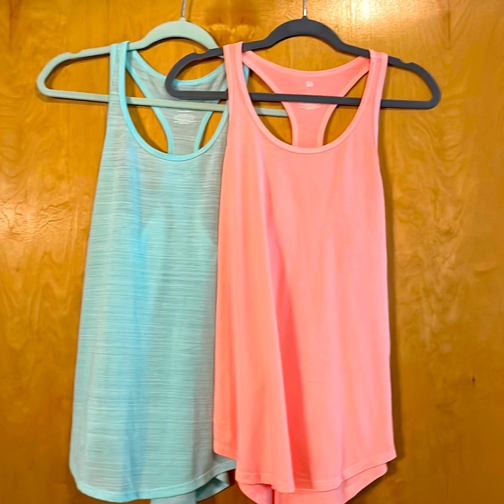 Razor back tank top set